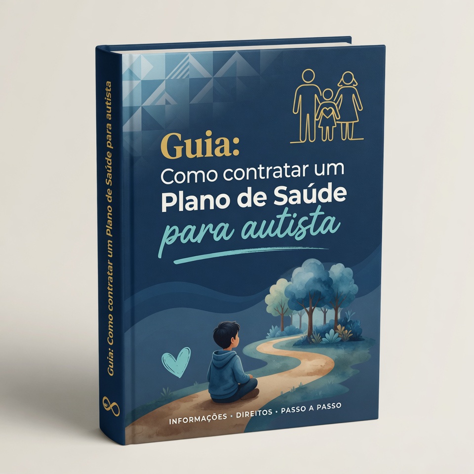 Capa do guia Como conseguir um Plano de Saúde para Autista